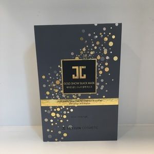 JAYJUN Gold Snow Black Mask